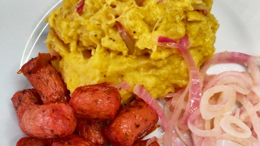 Mangú con Longaniza (Pequeño)